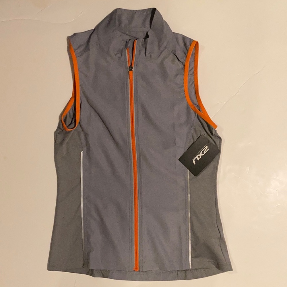2XU Hyoptik Running reflective Cycling Vest sz S